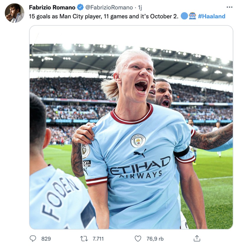 Meme Manchester United babak belur dihajar Manchester City dalam lanjutan Liga Inggris.