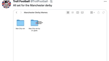 Tampaknya, City begitu mudah jebol gawang tim lain. Foto: Twitter