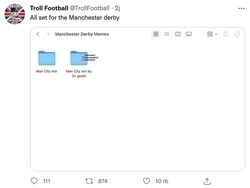 Erling Haaland Menggila, Meme MU Babak Belur Oleh Man City
