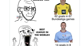 Perlu dicatat, Haalang adalah pemain baru City dan sempat diremehkan musim perdanannya bermain di Liga Inggris. Foto: Twitter