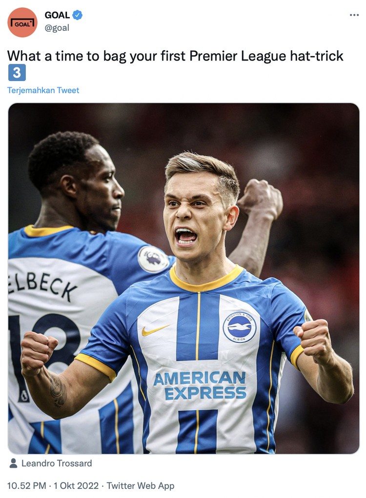 Meme Virgil van Dijk iseng edit netizen mirip Harry Maguire karena penampilannya yang burusak saat membela Liverpool.
