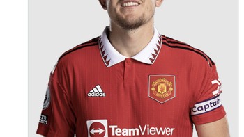 Sampai-sampai netizen mengoloknya seperti Harry Maguire yang selalu melawak. Foto: Twitter