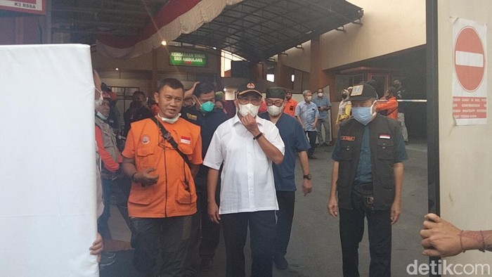 Menko PMK Muhajir Effendy di RSSA Malang
