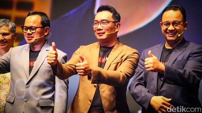 Momen Anies, RK, Bima Arya Ngumpul Bareng di Acara Farewell