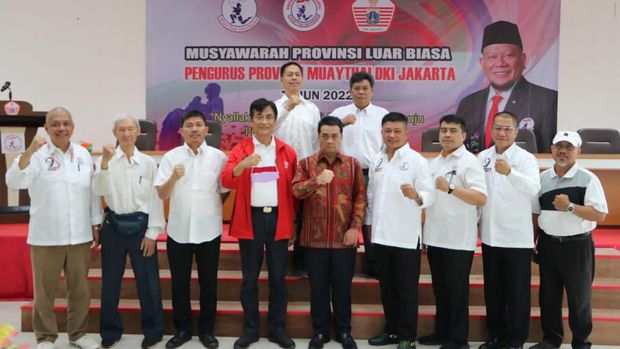 PB Muay Thai DKI Jakarta angkat Audy Tambunan jadi Ketua periode 2022-2026.