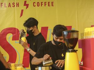 Puluhan Barista Ikuti Kompetisi Latte Art di Jakarta
