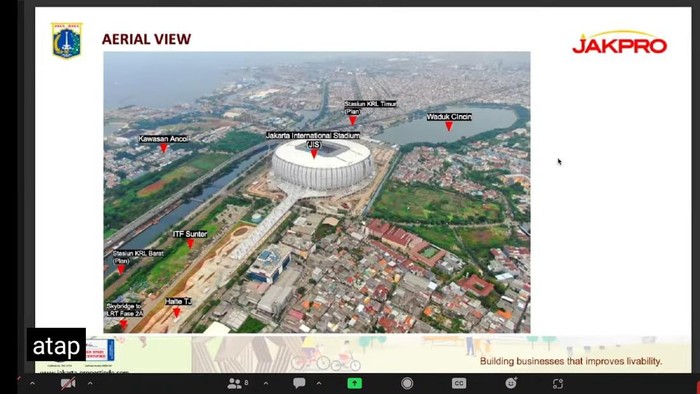 Rencana area pembangunan integrasi JIS dengan Waduk Cincin, Jakarta Utara