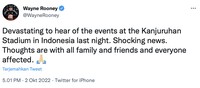 Sejumlah klub sepak bola Eropa menyampaikan duka cita mendalam atas tragedi Kanjuruhan pasca pertandingan Arema FC vs Persebaya di Stadion Kanjuruhan, Kabupaten Malang, yang menewaskan ratusan orang.