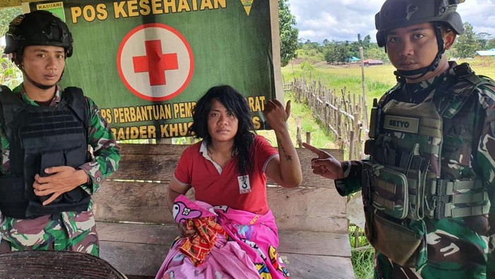 Wanita korban serangan KKB di Papua Barat ditemukan selamat.