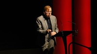 Acara perayaan buku ini dihadiri oleh sederet bintang Inggris papan atas, salah satunya adalah Timothy Spall, yang memerankan karakter Peter Pettigrew di Harry Potter. (Foto: Dave Benett/Getty Images)  