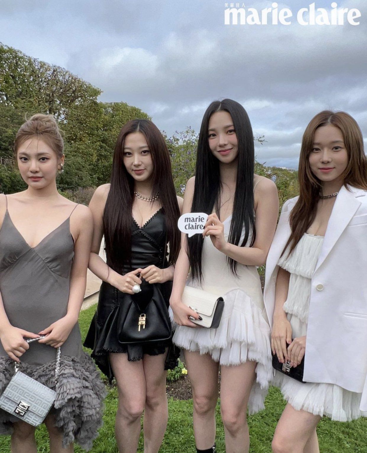 aespa di Paris Fashion Week 2022