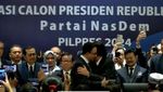 Ragam Ekspresi Anies Usai Diumumkan Jadi Capres NasDem