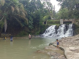 Cantik Eksotik Air Terjun Pantai Padas di Desa Padang Pulau Asahan