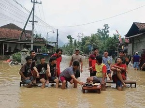 Jalan Nasional Bandung-Prigi Trenggalek Sempat Lumpuh Terimbas Banjir