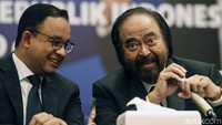 Surya Paloh, Anies dan JK Bakal Bukber di NasDem Tower Sore Ini