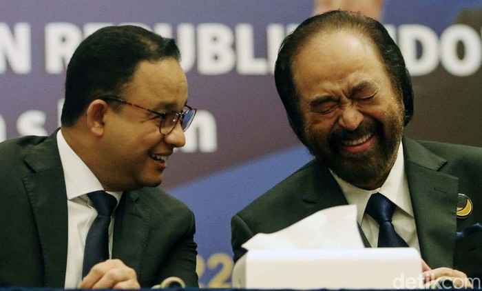 Partai NasDem resmi mengumumkan Anies Baswedan sebagai capres untuk Pemilu 2024. Keputisan itu disampaikan Ketum NasDem Surya Paloh.