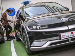 Penampakan Mobil Listrik buat Delegasi DPR Negara G20
