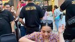 Nagita Slavina Mukbang Kue Balok hingga Es Cincau di Jajanrans Festival