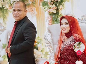 Viral Pasangan Beda Usia di Medan, Dikira Netizen Bapak dan Anak Gadisnya