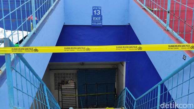 Komdis PSSI saat menggelar investigasi di Stadion Kanjuruhan