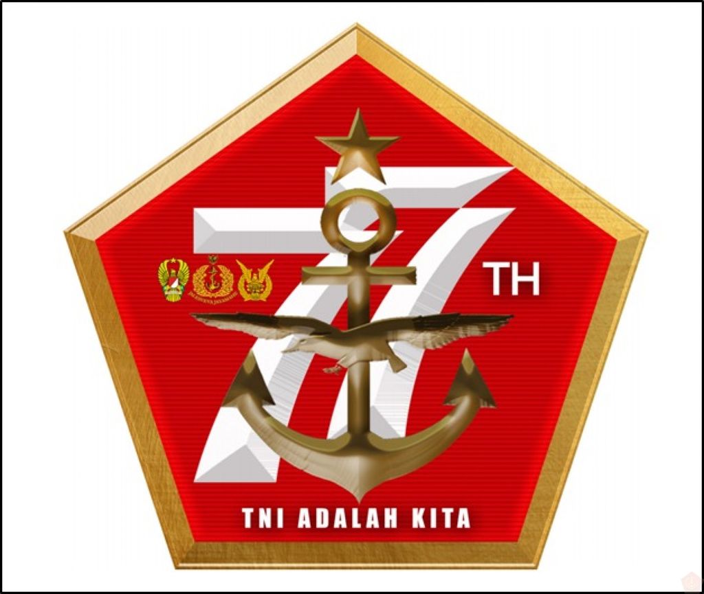 Logo HUT TNI 2022 digunakan sebagai simbol peringatan hari besar TNI tahun ini. Berikut ini visualisasi logo HUT TNI ke-77 beserta link downloadnya.