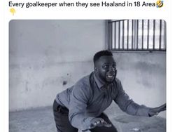 Meme Haaland Jago Banget Sampai Netizen Pusing