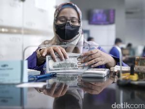 Dolar AS Hari Ini Melemah Lawan Rupiah, tapi Masih Betah di Rp 15.100
