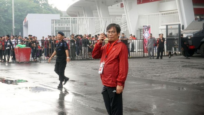 Nugroho Setiawan pemegang lisensi FIFA Security Officer (Dok. PSSI)