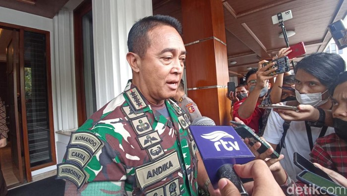 Panglima TNI Jenderal Andika Perkasa (Wildan Noviansah/detikcom)