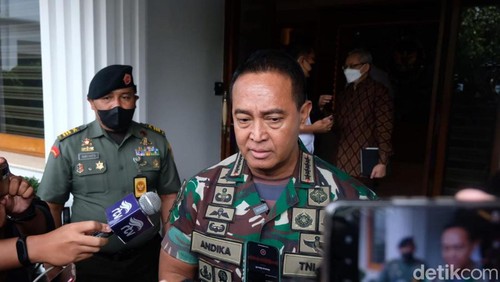Panglima TNI Jenderal Andika Perkasa (Wildan Noviansyah/detikcom)