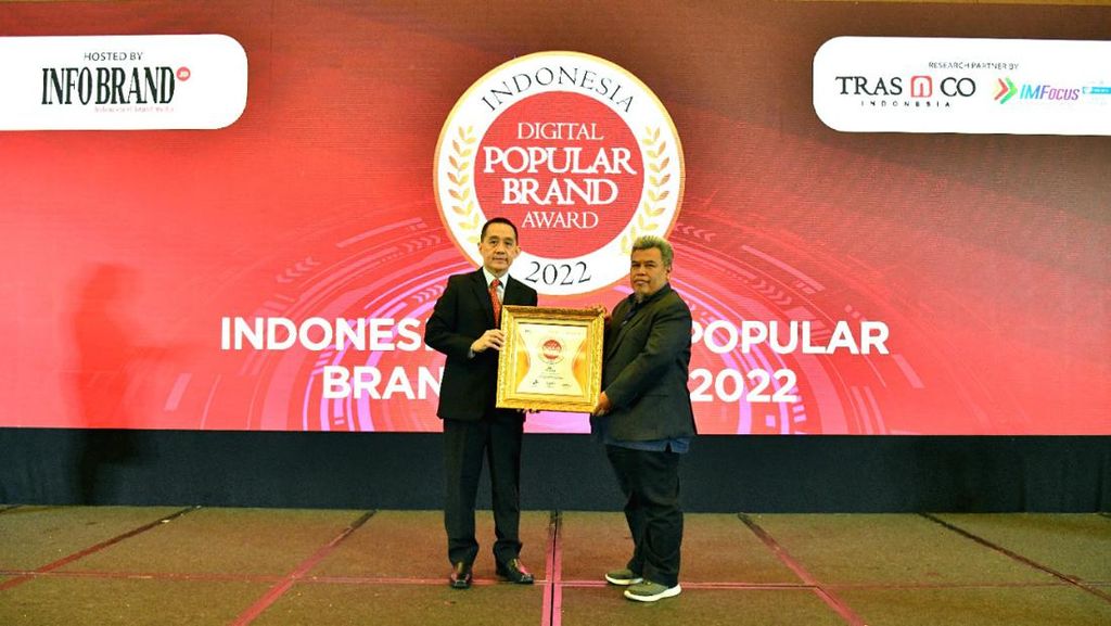 Pegadaian Sabet Penghargaan Digital Corporate Brand Award 2022