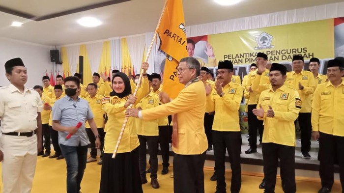 Pelantikan pengurus DPD II Partai Golkar Luwu Utara