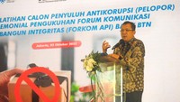 Untuk mendukung gerakan anti korupsi dan penegakan integritas di lingkungan kerja BTN, Bank BTN menggelar pelatihan calon Penyuluh Anti Korpsi (Pelopor) dan Pengukuhan Forkom API BTN yang diikuti pegawai dan Ikatan Istri Karyawan dan Pegawai Bank BTN.