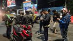 Potret Pos Polantas Makassar Dilempar Bom Molotov terkait Tragedi Kanjuruhan
