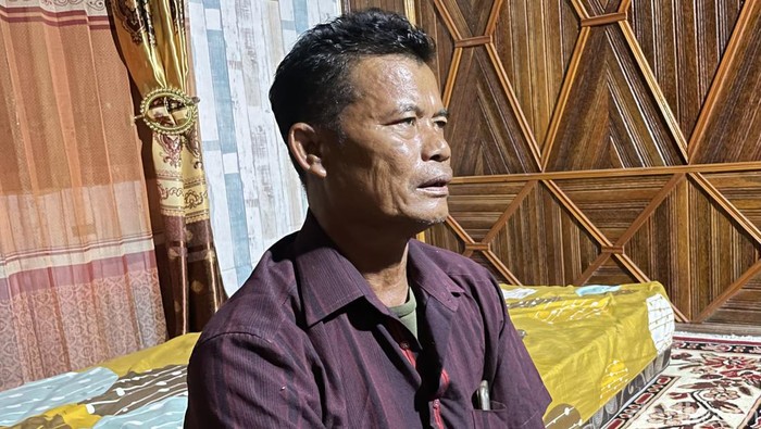 Rizal, korban selamat dari serangan KKB di Teluk Bintuni, Papua Barat.