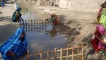 Mengintip Rumah Bambu, Selter Darurat Banjir Raksasa di Pakistan