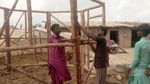 Mengintip Rumah Bambu, Selter Darurat Banjir Raksasa di Pakistan