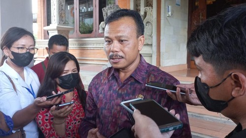 Sekretaris Daerah (Sekda) Provinsi Bali, Dewa Made Indra ketika ditemui di kantor DPRD Provinsi Bali, Jalan Dr. Kusuma Atmaja No. 3, Denpasar, Bali, Senin (3/10/2022)