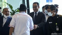 Sebelumnya, menguat isu NasDem akan mengumumkan Gubernur DKI Jakarta Anies Baswedan sebagai capres.