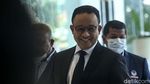 Semringahnya Anies Datangi DPP Partai NasDem