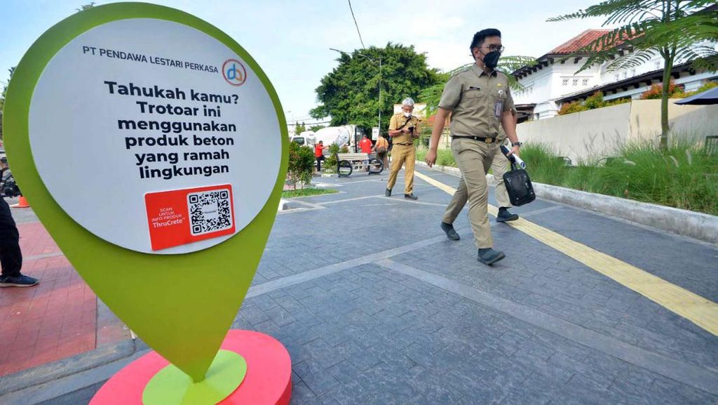 SIG Dukung Trotoar yang Ramah di Jakarta