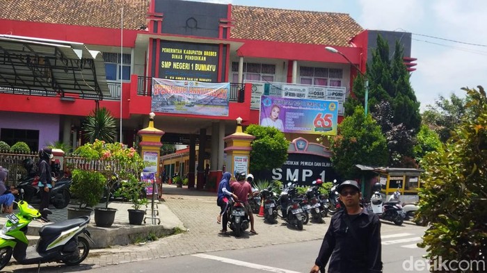 SMPN 1 Bumiayu, Brebes, Senin (3/10/2022).