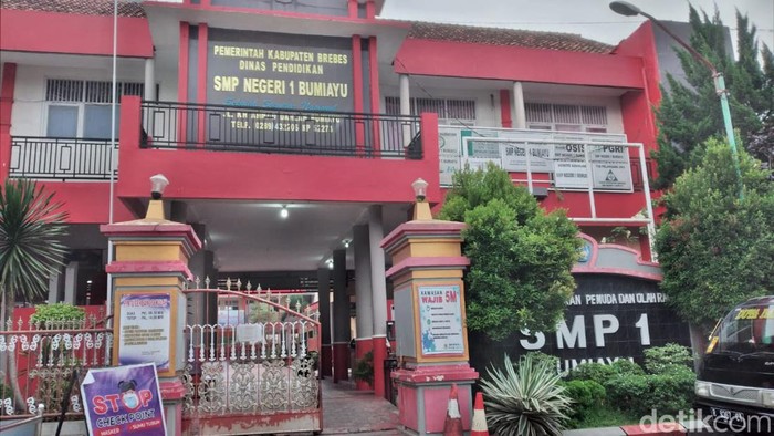 SMPN 1 Bumiayu, Brebes, Senin (3/10/2022).