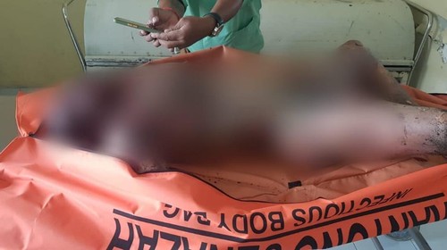 Jasad  I Ketut Gede Korma, warga Banjar Pengayehan, Desa Munggu, Kecamatan Mengwi, Kabupaten Badung.yang  ditemukan tanpa busana