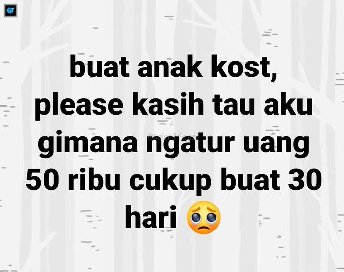 Tips Atur Uang Rp 50 Ribu Untuk Makan Sebulan Ini Bikin Ngakak