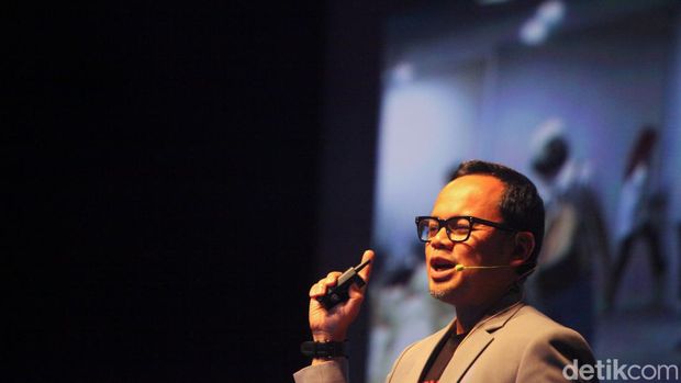 Wali Kota Bogor Bima Arya Sugiharto berbicara dalam acara Farewell Event for Anies Baswedan di Jakarta, Minggu (2/10/2022).