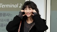 Lihat deh senyum gemesin Jung Ho Yeon ini! (Foto: Han Myung-Gu/WireImage) 