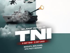 25 Twibbon HUT TNI 2022: Link Download dan Cara Pasang