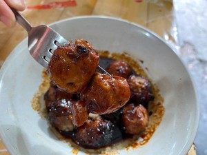 Kondang Sejak Tahun 1965, Begini Kelezatan Bakso Bakar Pak Man Malang