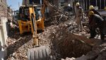 Bangunan Tua di India Runtuh Saat Pembongkaran, Dua Pekerja Tewas
